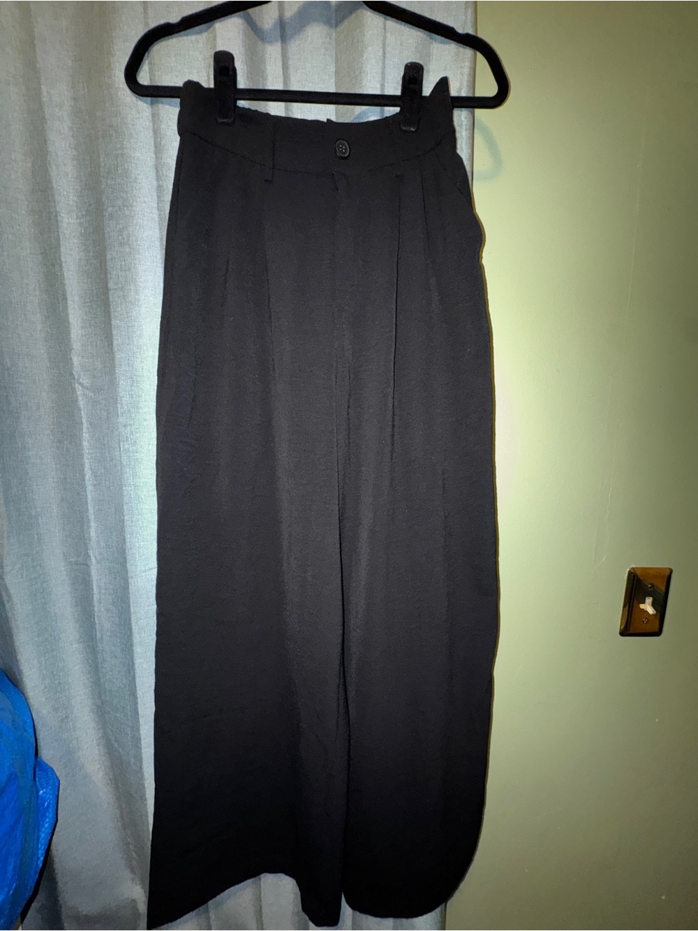 Classic Black Wide-Leg Women's palazzo pants